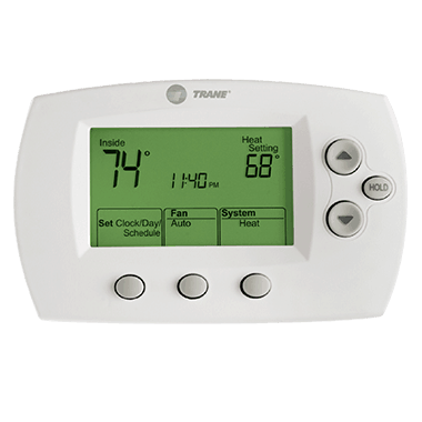 Trane XL600 thermostat.